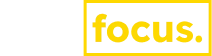 Logo Medfocus w wersji poziomej - badania fokusowe dla medycyny